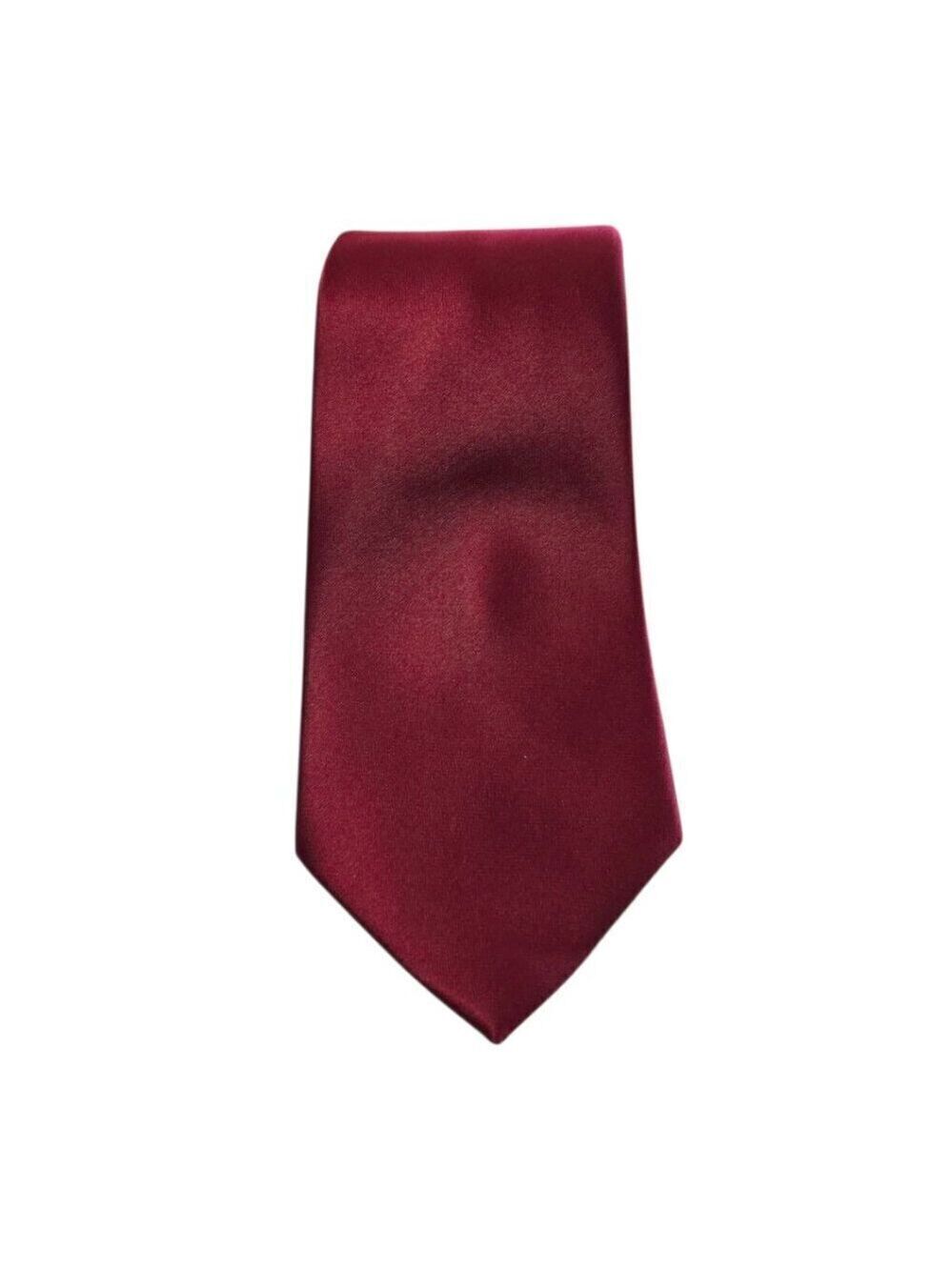 Puccini Burgundy Microfiber Tie